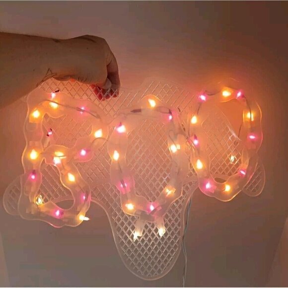 Vintage Halloween Impact Plastics Light Up BOO Sign From 2000 Retro Spooky - Picture 1 of 5